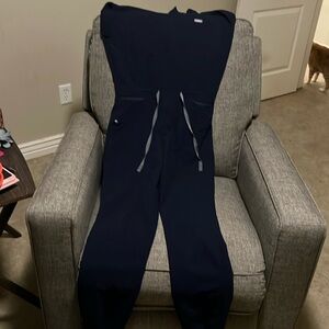 Figs Women’s Scrub Jumpsuit Navy Small
